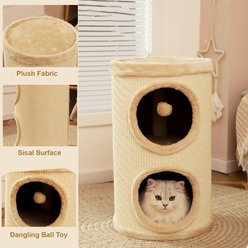 Hanamya Cat Tree Condo Tower, Beige slide 2 of 4
