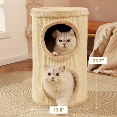 Show full view: HANAMYA Cat Tree Condo Tower, Beige slide 3 of 4