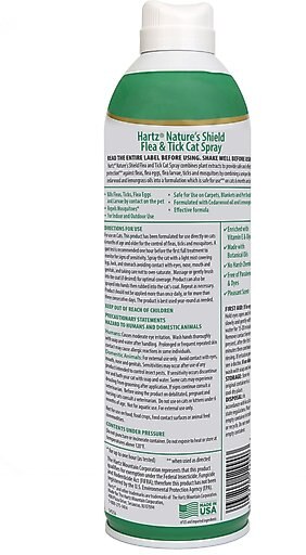 Hartz Nature's Shield Cat Spray, 14-oz bottle