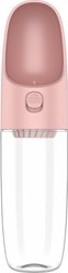 DOGNESS Travel Dog & Cat Water Bottle, 14-oz bottle, Pink