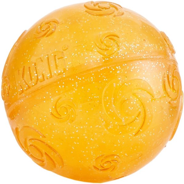 KONG Squeezz Crackle Ball for Dogs, Color Varies, Large slide 1 of 10