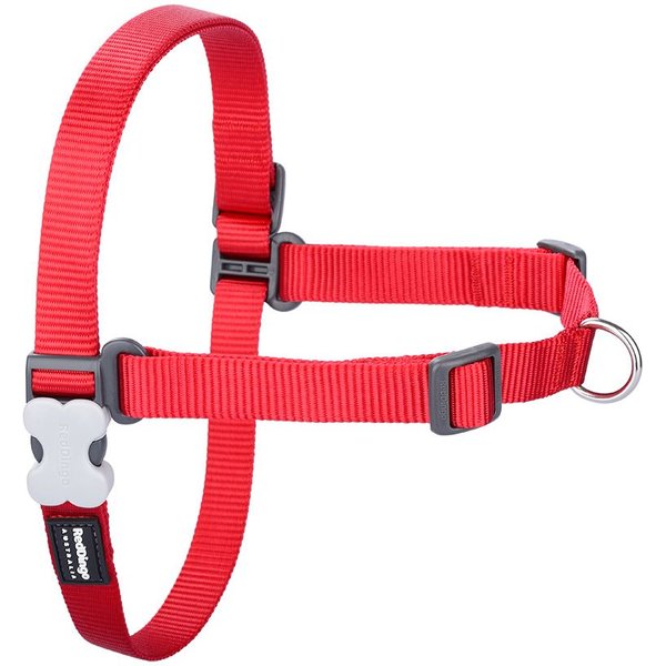 SLOWTON Car Safety Dog Harness with Seat Belt, Red, Medium: 21.5 to 27 ...