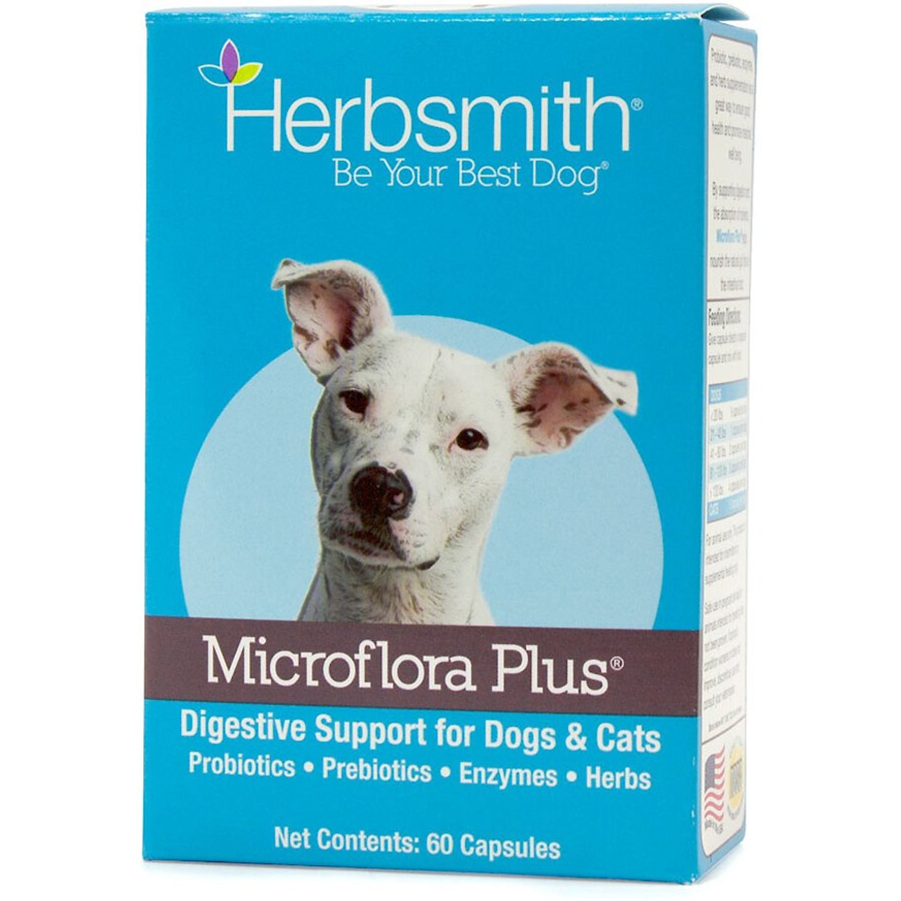 HERBSMITH Microflora Plus for Digestion Capsules Daily Dog & Cat