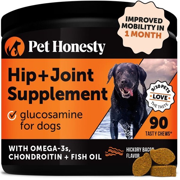 PETHONESTY Hemp Hip + Joint Health Peanut Butter Flavored Soft Chews