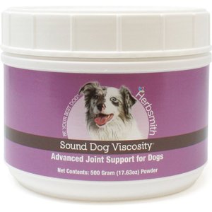 Herbsmith Sound Dog Viscosity Joint Support Powder Dog Supplement, 500g jar