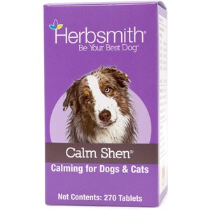 Herbsmith Herbal Blends Calm Shen Tablets Dog & Cat Supplement, 270 count