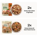 Freshpet Vital Multi, 5.5-lb bag, 2 count + Fresh Cuts Chicken Recipe Fresh Dog Food, 4.5-lb bag, 2 count