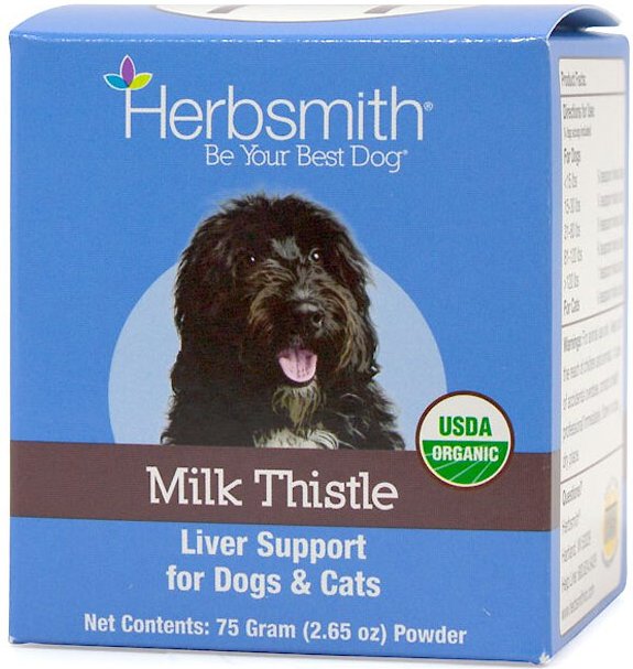 milk thistle for dogs chewy