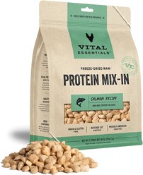 Vital Essentials Protein Mix-In Salmon Recipe Mini Nibs Grain-Free Freeze-Dried Raw Dog Food Topper, 18-oz bag slide 1 of 6