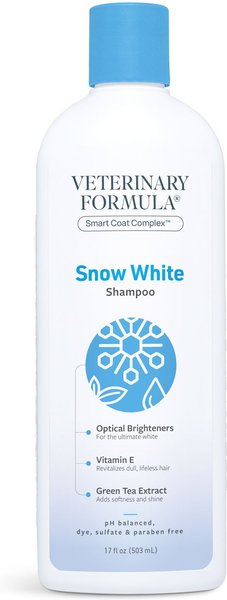 Veterinary Formula Solutions Snow White Whitening Shampoo for Dogs & Cats, 17-oz bottle slide 1 of 8