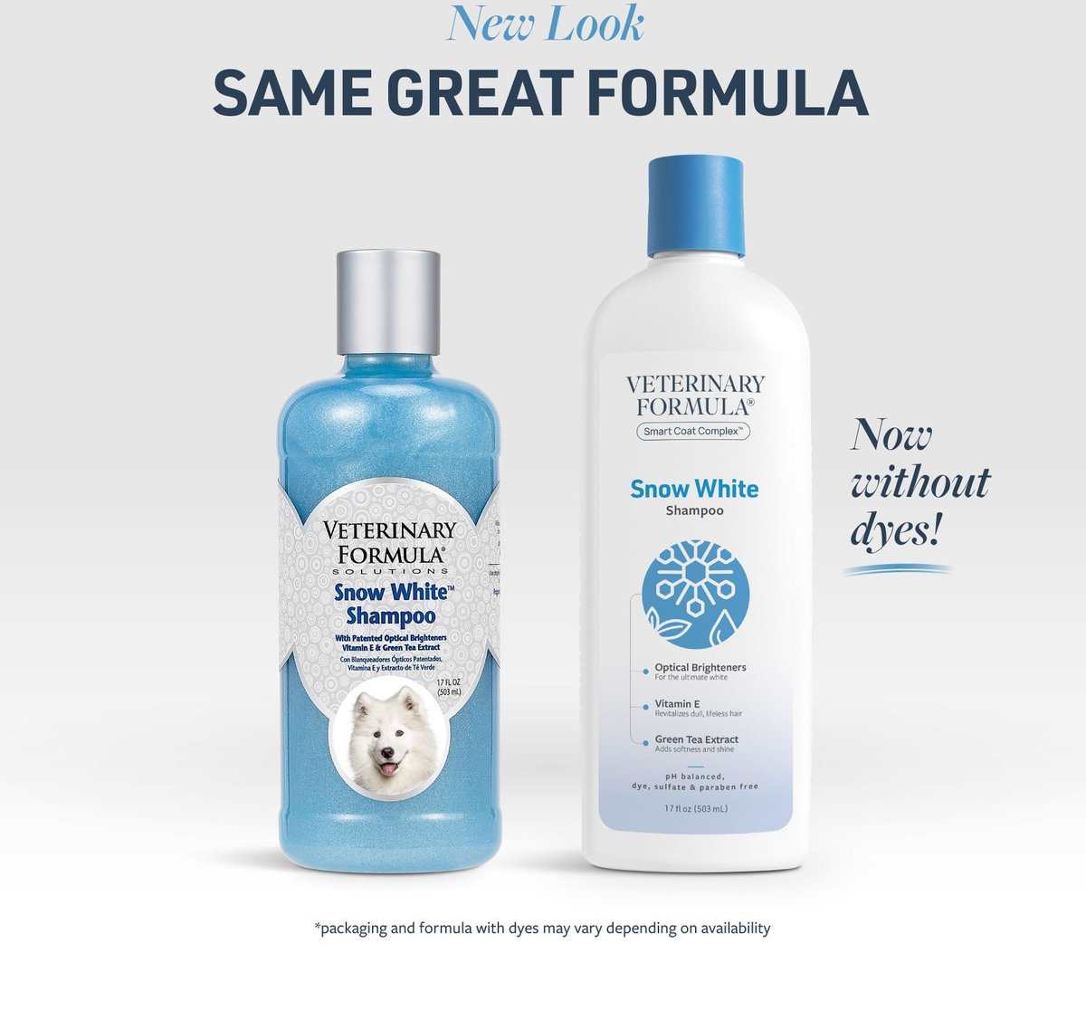 VETERINARY FORMULA SOLUTIONS Snow White Whitening Shampoo for Dogs
