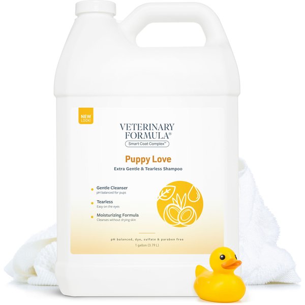 TROPICLEAN HypoAllergenic Gentle Coconut Puppy & Kitten Shampoo, 1gal bottle