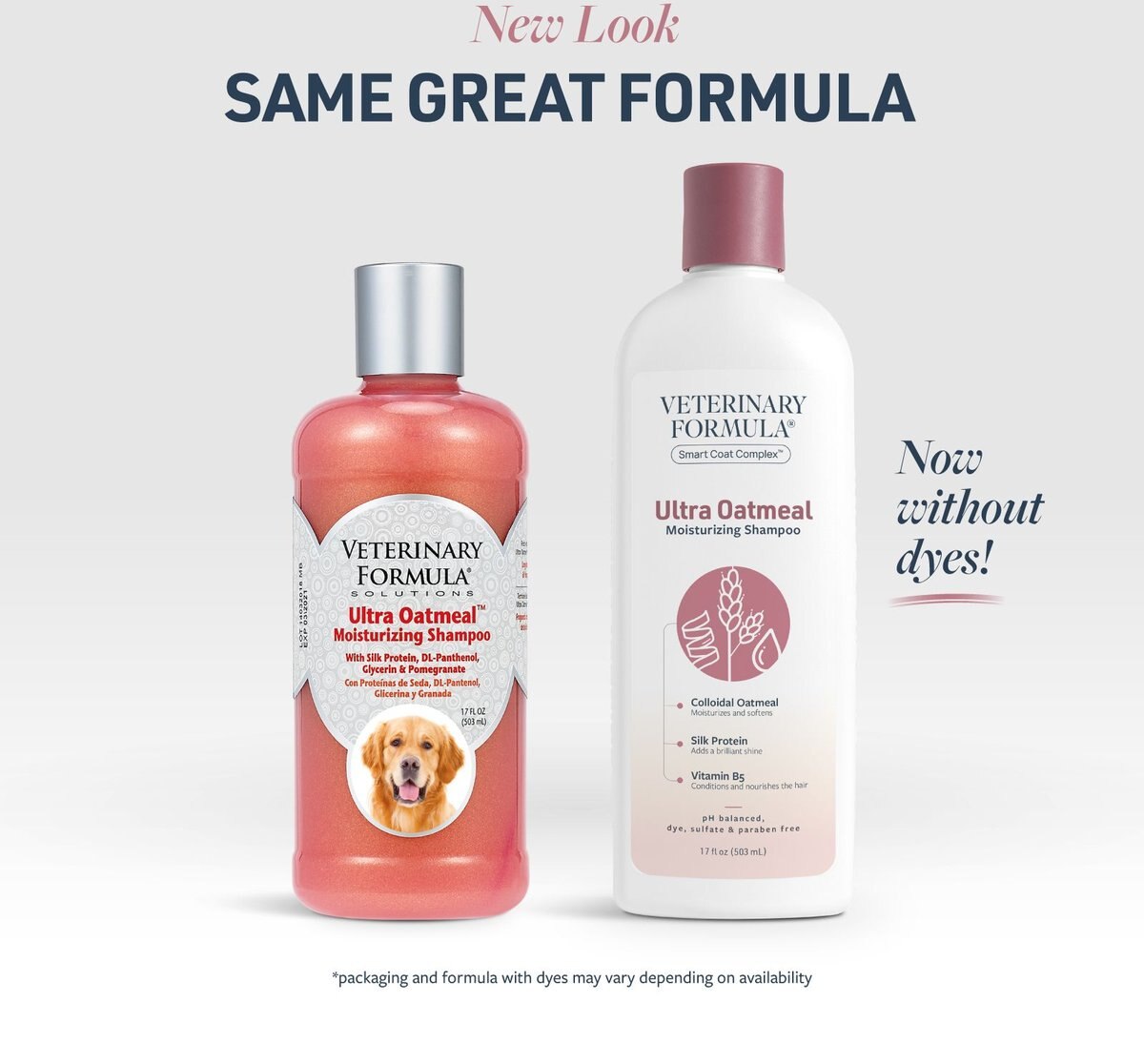 Perfect Coat Natural Oatmeal French Vanilla Dog Shampoo