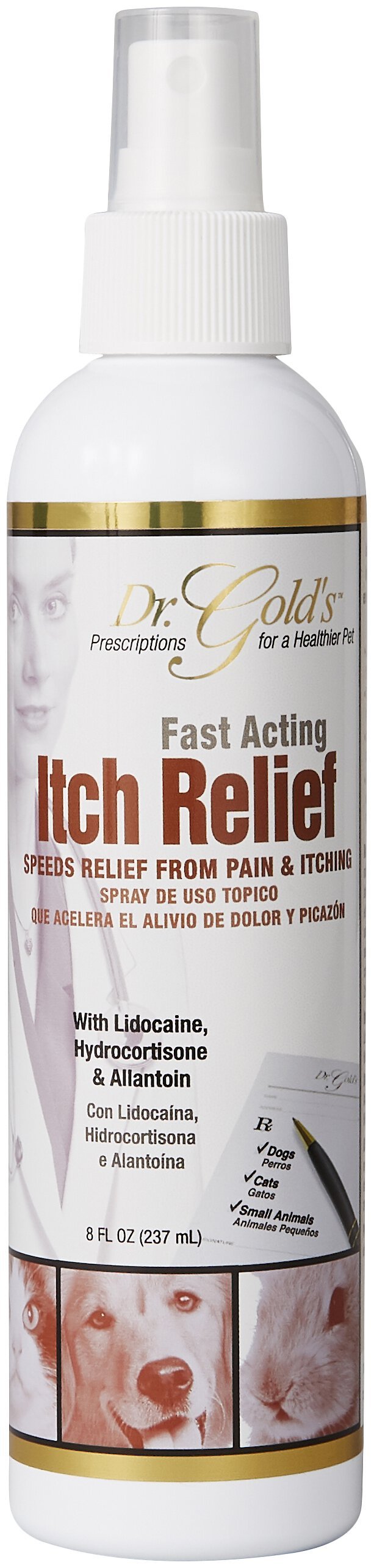 DR. GOLD'S Itch Relief Spray for Dogs & Cats Customer Questions