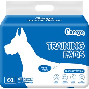 COCOYO Dog Training Pads, 30-in x 36-in, 40 Count