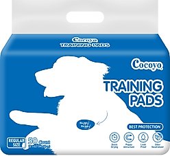 COCOYO Best Value Dog Training Pad, 22-in x 22-in, 50 count slide 1 of 6