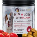 PointPet Hip + Joint with Collagen Beef Flavored Dog Supplement, 90 count