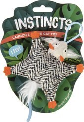 SmartyKat Instincts Soarin' Squirrel HappyNip Silvervine & Catnip Crinkle Plush Launch & Chase Cat Toy slide 2 of 7