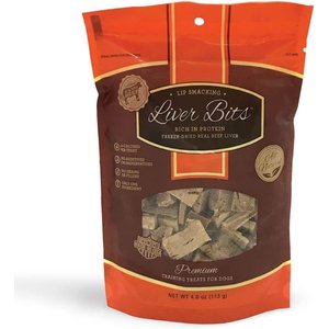Liver Bits Freeze-Dried Raw Dog Treats, 4-oz bag