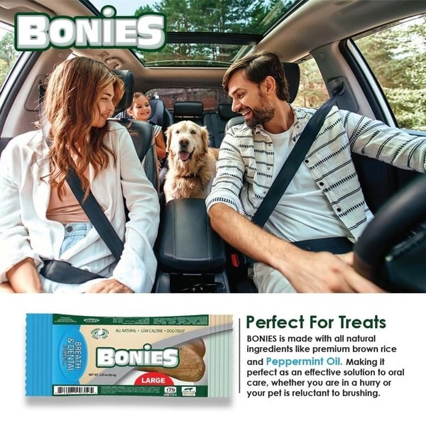 BONIES Breath & Dental Formula Mini Dental Dog Treats