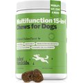 Deley Naturals 15-in-1 Multivitamin Chicken Flavor Dog Vitamin, 17-oz bag, 120 count