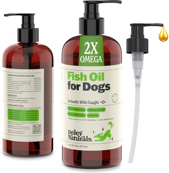 Deley Naturals Fish Oil Dog Supplement