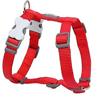Red Dingo Classic Nylon Back Clip Dog Harness, Red, Small: 14.2 to 21.3-in chest
