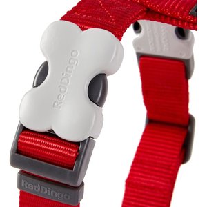 Red Dingo Classic Nylon Back Clip Dog Harness, Red, Small: 14.2 to 21.3-in chest