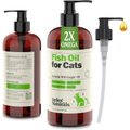 Deley Naturals Fish Oil Cat Supplement, 16-oz bottle