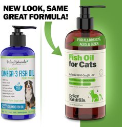 Deley Naturals Fish Oil Cat Supplement, 16-oz bottle slide 2 of 6