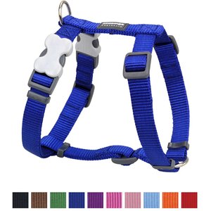 Red Dingo Classic Nylon Back Clip Dog Harness, Dark Blue, Small: 14.2 to 21.3-in chest