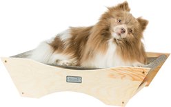 Armarkat Elevated Cozy Cat Bed, Beige & Grey