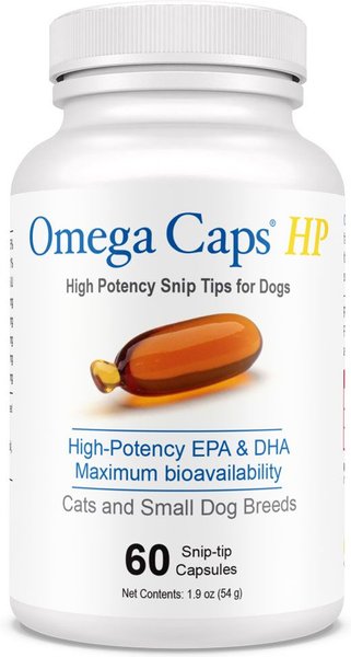 OMEGA CAPS HP Snip Tips for Small Dogs Cats 60 count Chewy