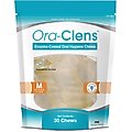 Ora-Clens Oral Hygiene Medium Dental Dog Treats, 30 count