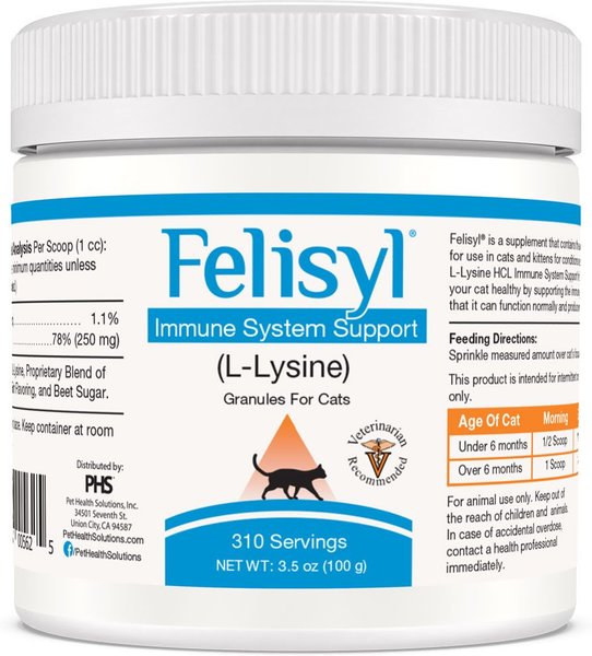 Pet Health Solutions Felisyl Immune System Support for Cats, 3.5-oz jar slide 1 of 9