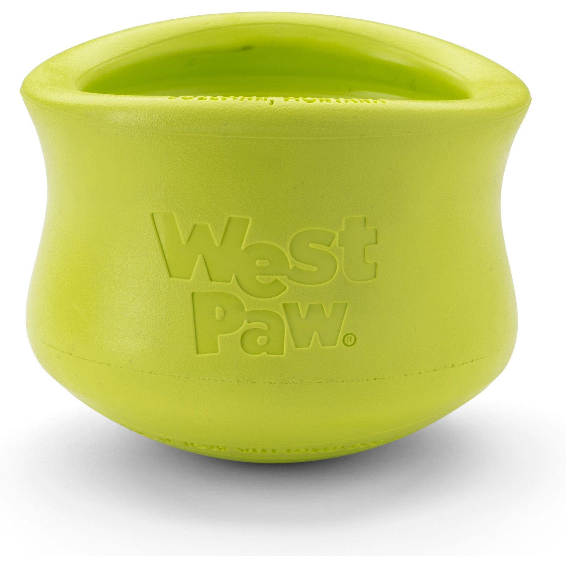 WEST PAW Toppl Dog Toy, X-Large, 4.75-in, Granny Smith 