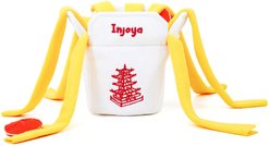 Injoya Take Out Cat & Dog Snuffle Toy, White & Yellow, Small