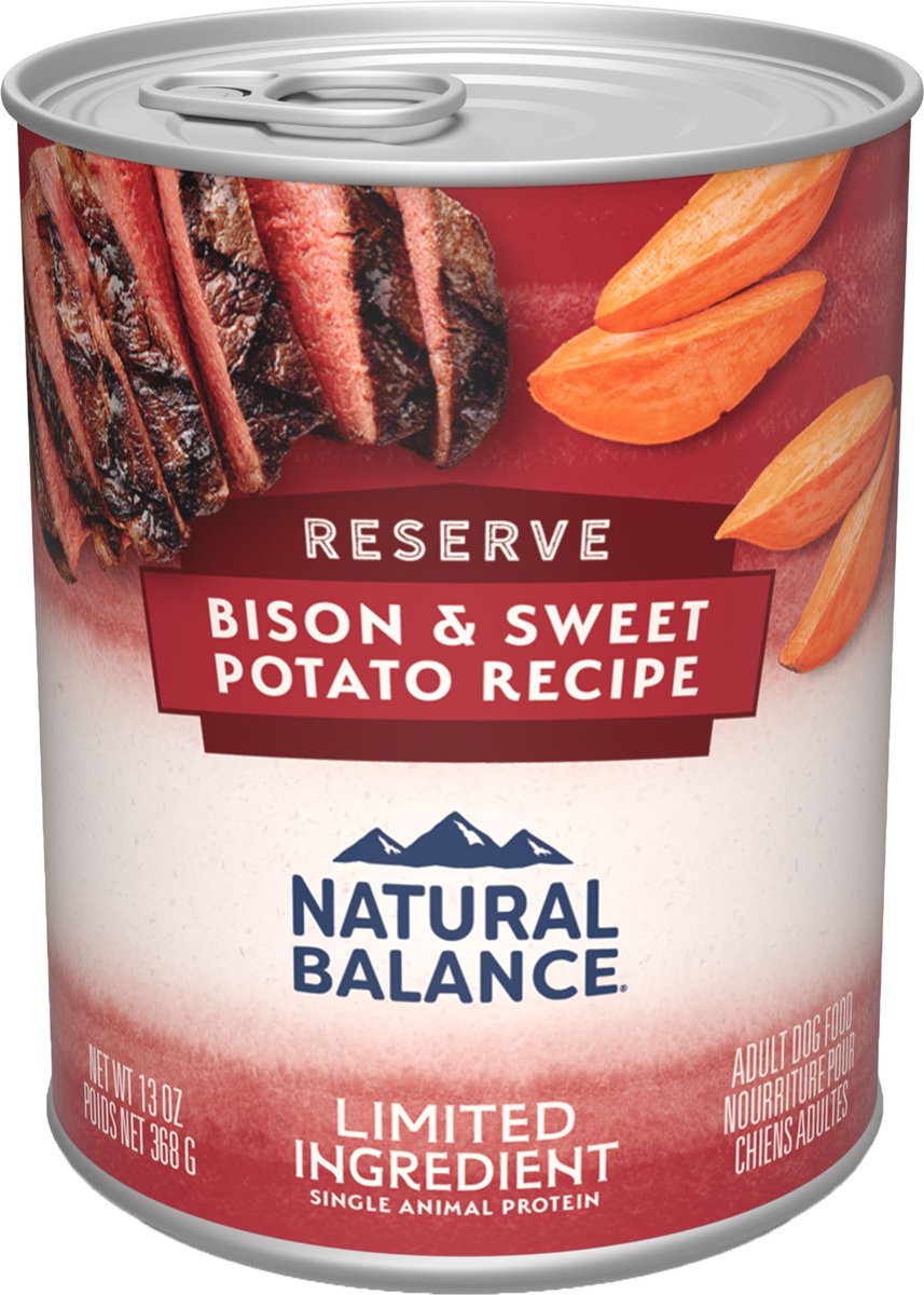 Natural balance sweet potato hotsell and bison