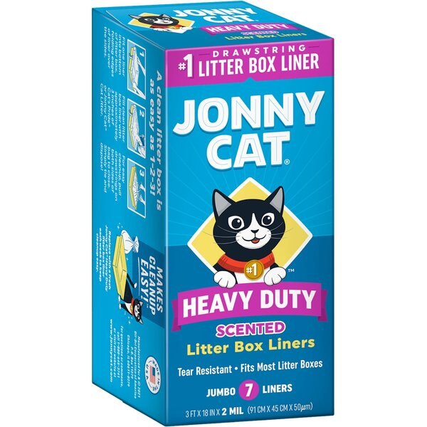 FRESH KITTY Jumbo Litter Box Liners & Ties, 30 count