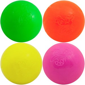 Ruff Dawg Indestructible Ball Tough Dog Chew Toy, Color Varies, 3.5-in