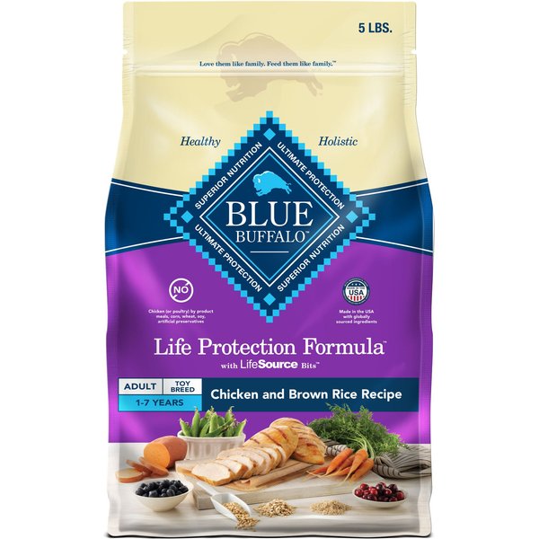 BLUE BUFFALO Life Protection Formula Adult Lamb & Brown Rice Recipe Dry ...