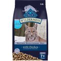 Blue Buffalo Wilderness High Protein Natural Grain-Free Chicken Mature Dry Cat Food, 5-lb bag
