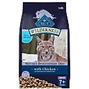 Blue Buffalo Wilderness High Protein Natural Grain-Free Chicken Mature Dry Cat Food, 5-lb bag