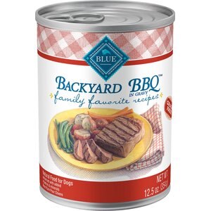 Blue Buffalo Family Favorite Grain-Free Recipes Backyard BBQ Canned Dog Food, 12.5-oz, case of 12