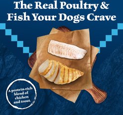 Blue Buffalo Wilderness Trout & Chicken Grill Grain-Free Canned Dog Food, 12.5-oz, case of 12 slide 2 of 6