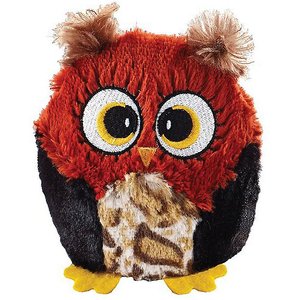 Ethical Pet Hoots Owl Squeaky Plush Dog Toy, Color Varies, 3-in