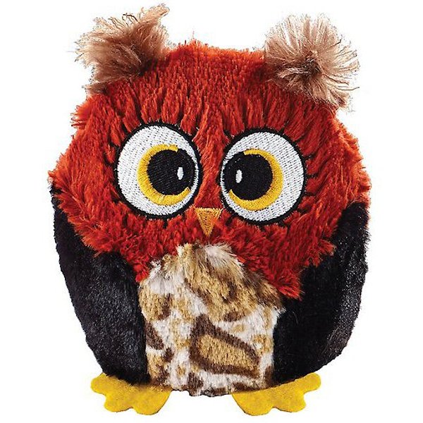 owl squeaky dog toy