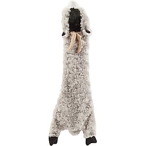 Ethical Pet Skinneeez Crinklers Goat Stuffing-Free Squeaky Plush Dog Toy, 23-in