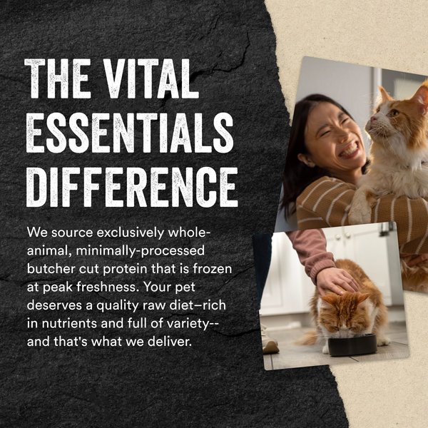 Vital Essentials Vital Cat Freeze-Dried Turkey Mini Nibs Cat Food, 8-oz bag