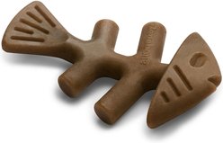 Benebone Fishbone Dog Chew Toy, Brown, Giant